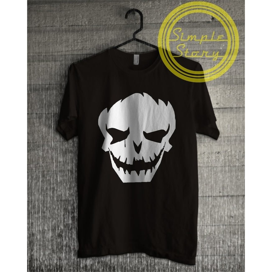 Kaos Tshirt Baju Combed 30S Distro Suicide Squad Joker