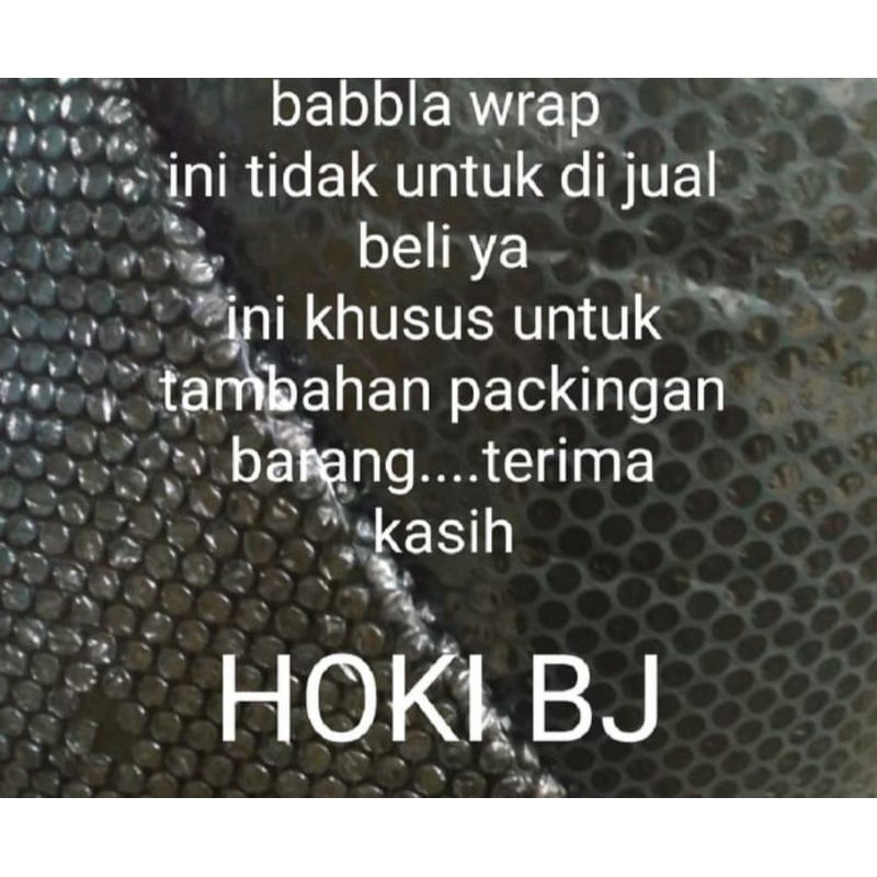 

PACKINGAN EKSTRA BUBBLE WRAP + KARDUS / KEMASAN BUBBLE TAMBAHAN