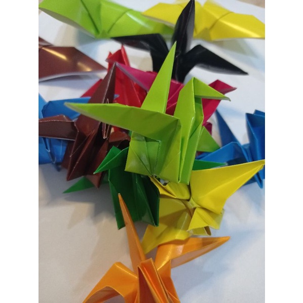 

Lipatan Origami Burung Bangau