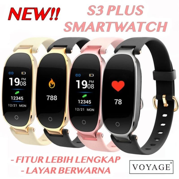 Smartwatch Wanita Smartband Lemfo S3 Waterproof IP68 Smart watch - Kuning