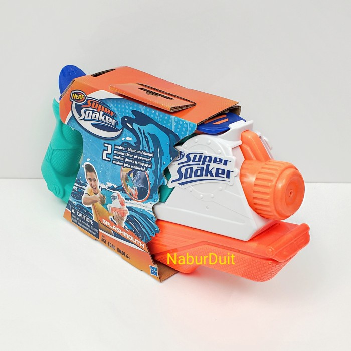 Nerf Super Soaker Splashmouth Tembakan Air Original Hasbro