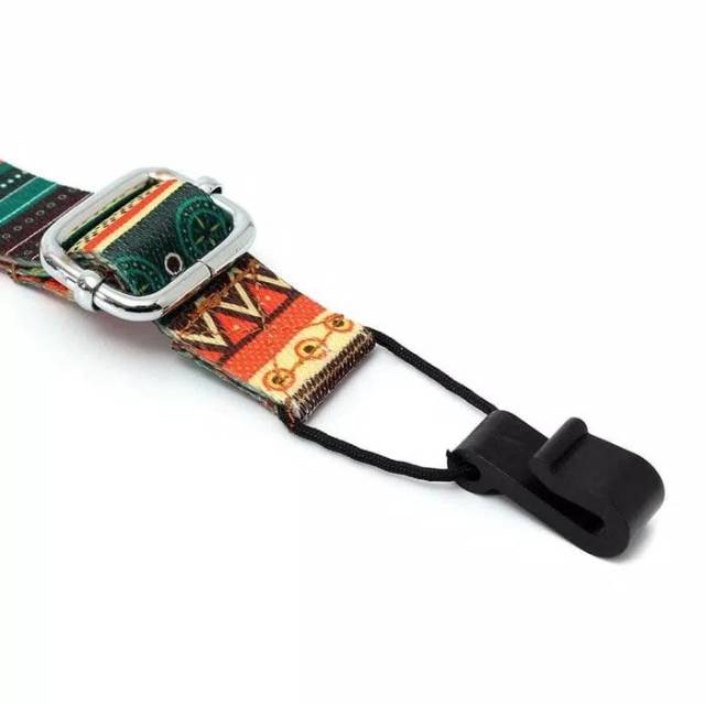 Strap Ukulele mini gitar Motif Vintage Import - tali guitar lele