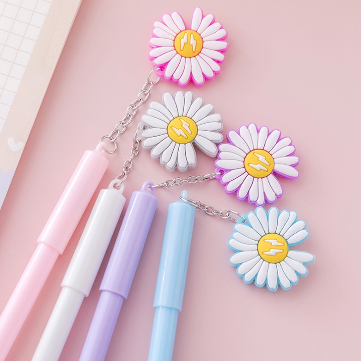 

Pulpen gel krisan Pena Flower pendant