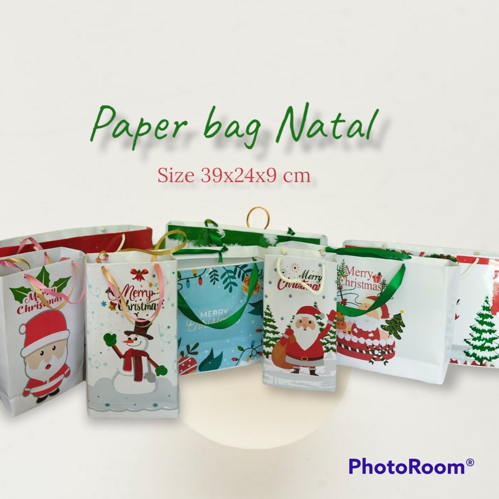 

Paper Bag Natal Premium | Hampers Natal