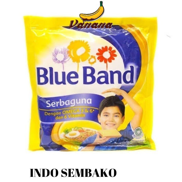 

Blueband Sachet 200g / Mentega Blue band 200 gram / Margarin blueband