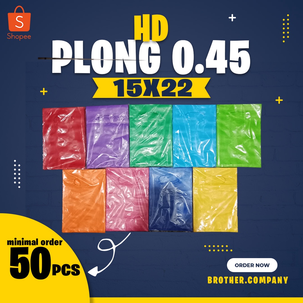 Plastik hd plong 0.45 ukuran 15x 22 cm {min order 50 pcs}Plastik Packing Online,Plastik PlongPackagi
