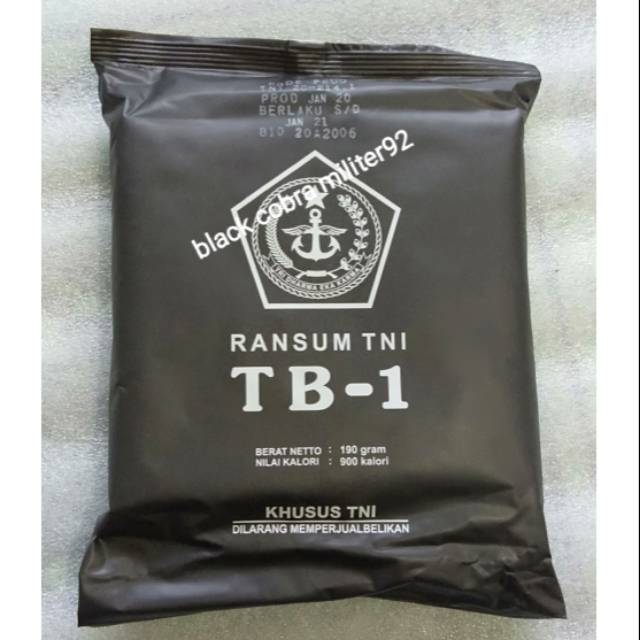 RANSUM TNI TB-1/ RANSUM BISCUIT