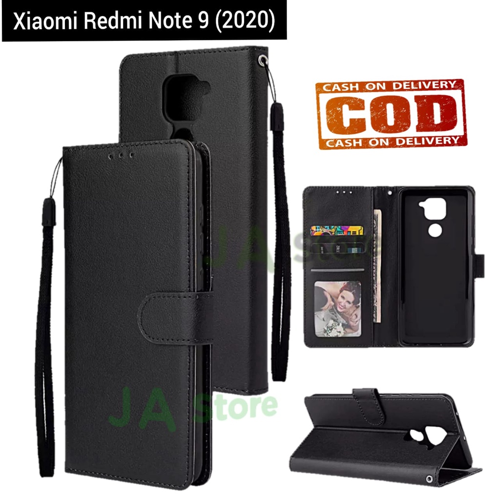 Xiaomi Redmi Note 9 9 Pro CASING DOMPET HP COVER HP LEATHER FLIP CASE PREMIUM