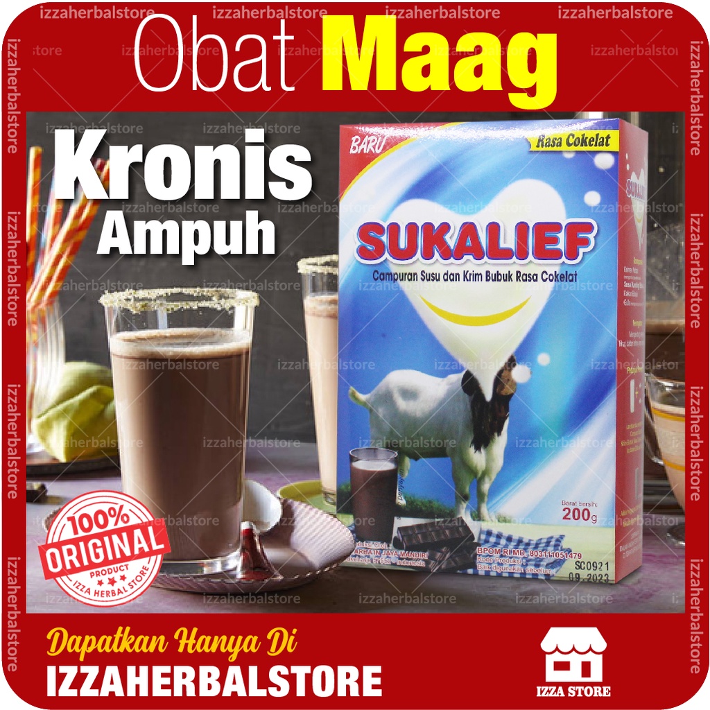 OBAT MAAG Sukalief Susu Kambing Etawa Bubuk Coklat Mengatasi Maag Kronis Ampuh PILIHAN TERBAIK