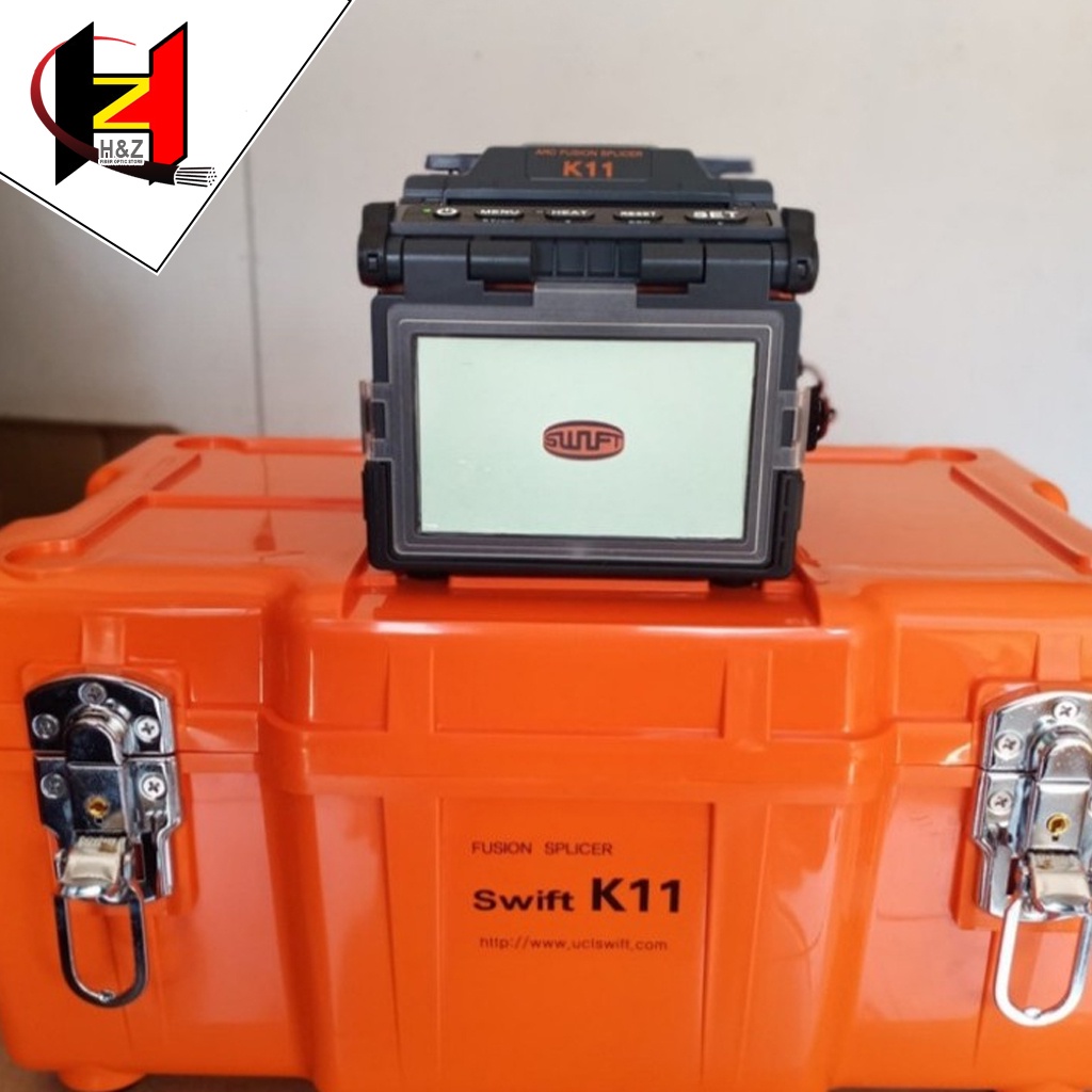 Fusion Splicer Swift K11/Alat Sambung Fiber Optic Backbone 6 Motor