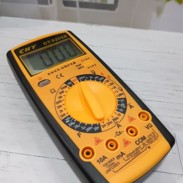 Digital Multimeter CHY 9205B Multitester AVO meter Ampere meter