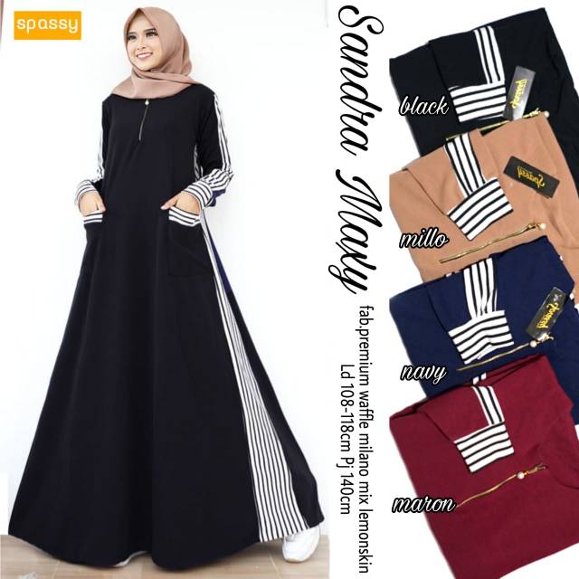 Best Seller Sandra Maxy Fab Waffle Milano Mic Lemonskin Ld 108 118 Pj 140 Shopee Indonesia