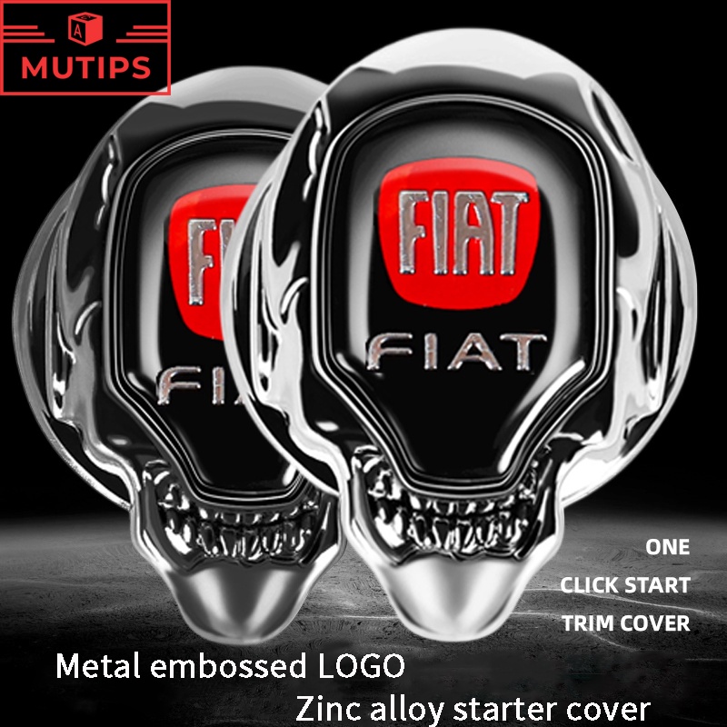 Cover Pelindung Tombol Start Stop Mesin Mobil Bahan Zinc alloy Untuk Palio Argo Stilo Strada Mobi Uno Toro 500