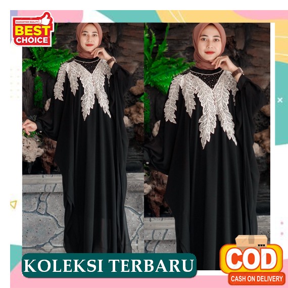 Kaftan Wanita Terbaru 2022 Mewah Cantik Modern Murah Terusan Dres Gmis Games Muslimah Kaftn Fashion 