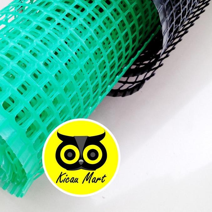 ☺ KAWAT JARING PLASTIK HDPE KOTAK ALAS ANAKAN BURUNG JARING KANDANG AYAM TANAMAN TANGKAP IKAN AJRSM