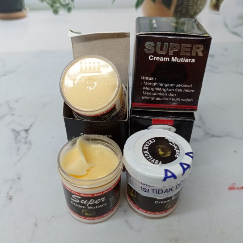 Satuan Cream Super Mutiara Asli