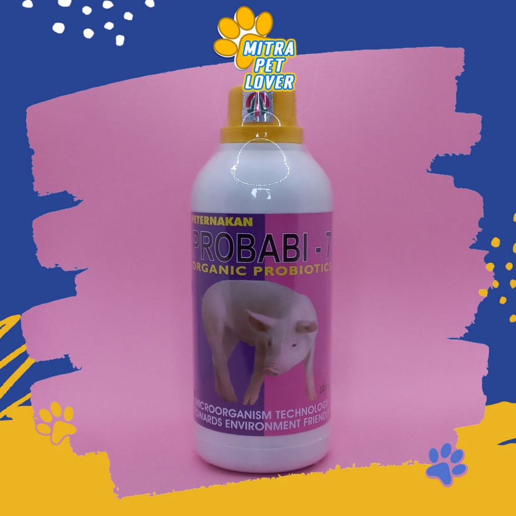 SUPLEMEN PROBIOTIK BABI - PROBABI PIG 7 500ML ORIGINAL - VITAMIN PROBIOTIC PIG PEMACU PERTUMBUHAN TINGKATKAN NAFSU MAKAN &amp; BERAT &amp; METABOLISME &amp; ANTI STRESS - SEHAT GEMUK GENDUT - MURAH GARANSI ASLI KUALITAS - PET TAMASINDO OBAT TERNAK HEWAN MITRAPETLOVER