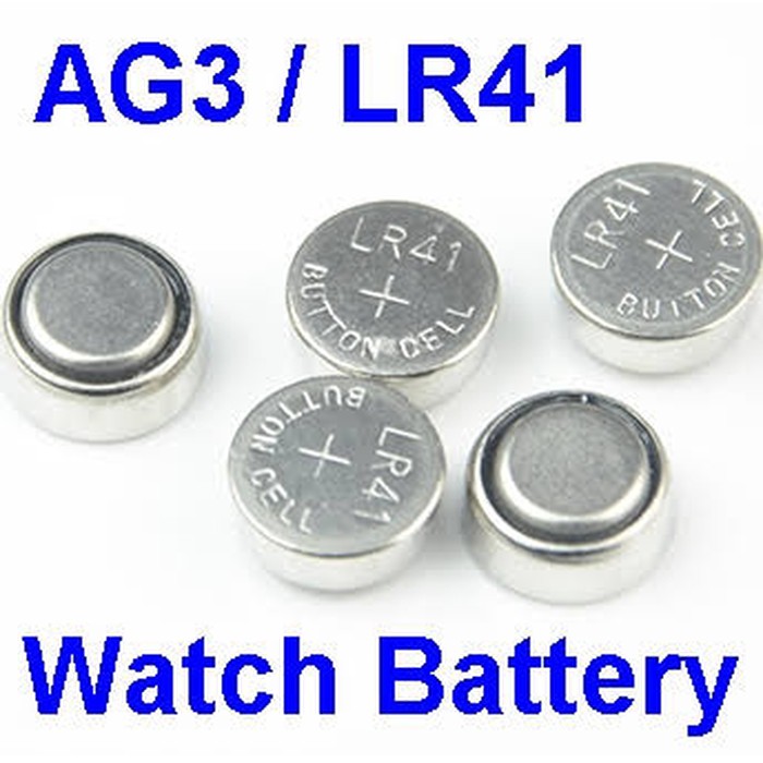 Baterai jam tangan ag3 sr41 lr41 READY GOJEK MURAH GROSIR AG 3 SR 41 LR 41 LR41 / AG3 / LR 41 /AG 3-3