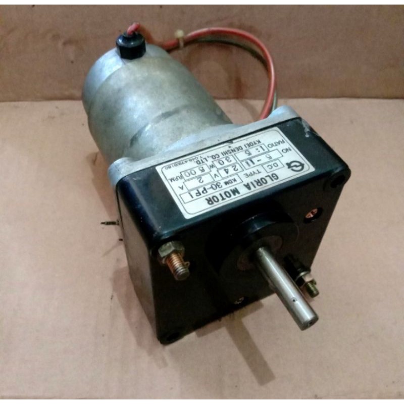 Dc Motor Gearbok 24V HLORIA MOTOR