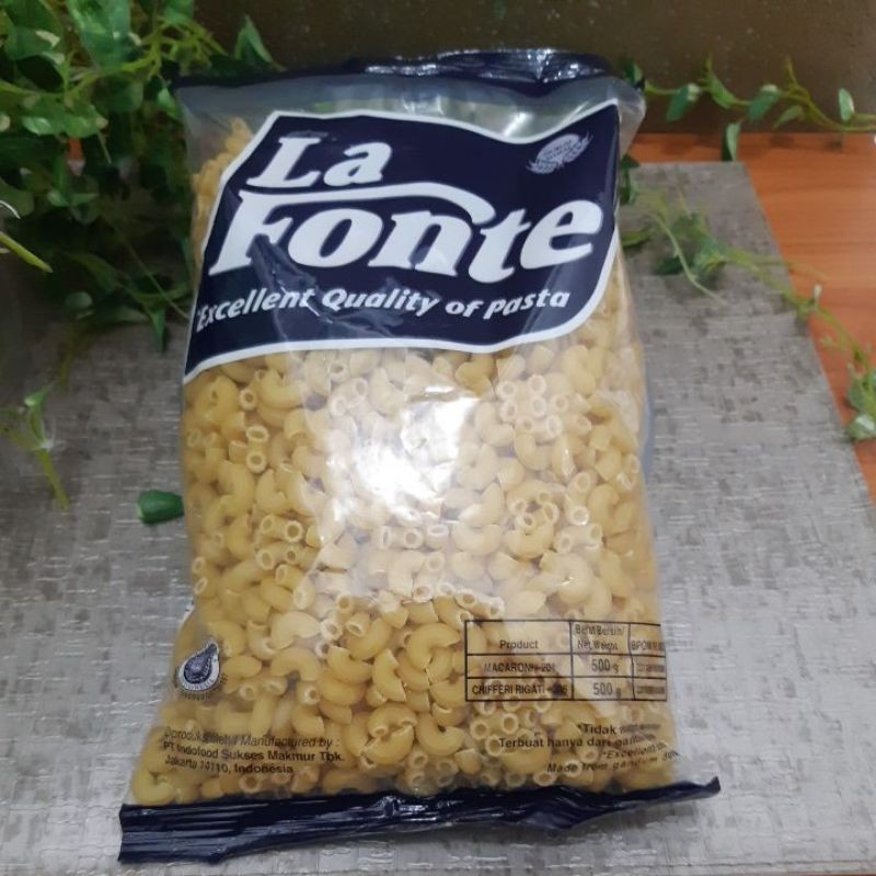 

La fonte Macaroni 206 pasta 500gr