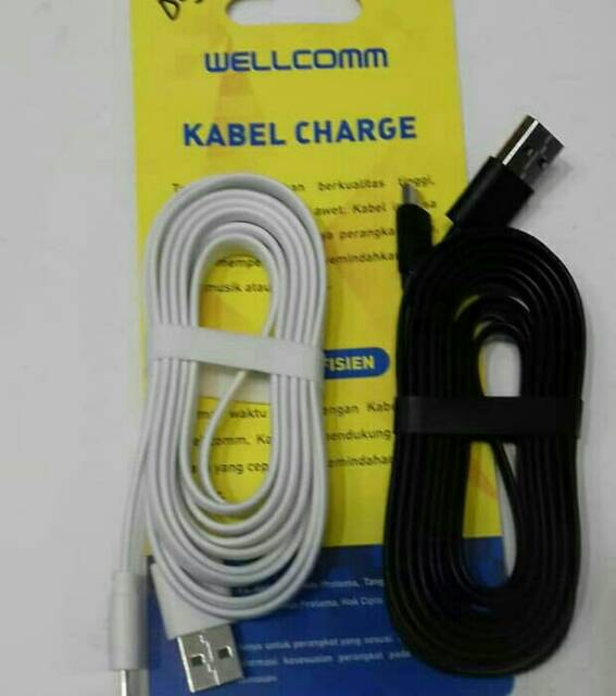 KABEL DATA FLAT MICRO 1.5M WELLCOM