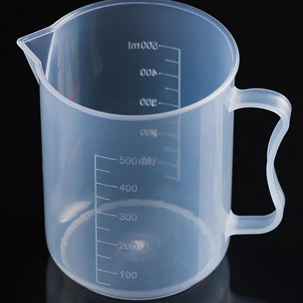 Lanfy Gelas Ukur Alat Dapur Perlengkapan Sekolah250 /500 /1000/ml Transparan Reusable Tahan Lama Measuring Cylinder