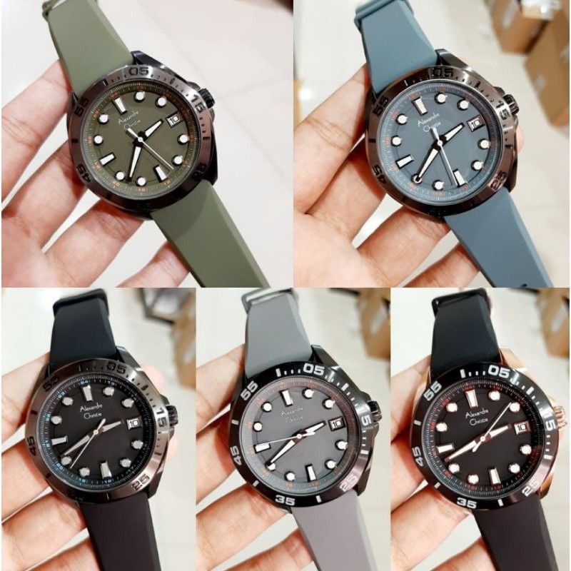 JAM TANGAN ALEXANDRE CHRISTIE ORIGINAL AC 6580 GARANSI RESMI 1TAHUN