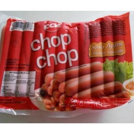 

Sosis ayam chop chop sosis ayam chicken sausage 700 gram isi 30 pcs short bks merah