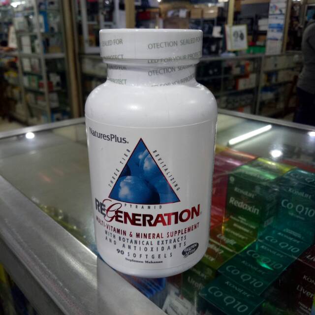 REGENERATION NATURES PLUS MULTIVITAMIN & MINERAL ISI 90 SOFGEL