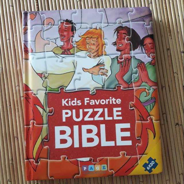 Kids Favourite 180 Pcs Puzzle Bible new Children Activity Book Cerita Buku Kisah Alkitab Anak Kriste