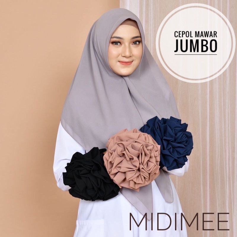 CEPOL MAWAR JUMBO ANTI PUSING  HITS SELEBGRAM| CEPOL RUMBAI | cepolan ikat premium anti pusing | CEPOL BROKOLI | cepolan hijab