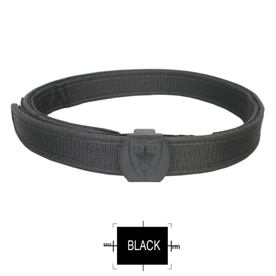 belt IPSC ikat pinggang ipsc sabuk iPSC biasa untung shooting - Hitam, M
