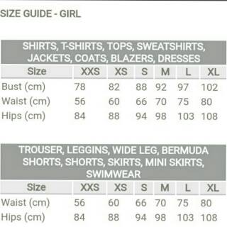 stradivarius jeans size guide