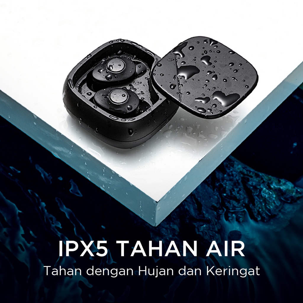 Miniso Bluetooth Headset HD TWS Headphone True Wireless Earphone Noise Cancelling Stereo Mini Earbuds In-ear MiniSounds Scre-5