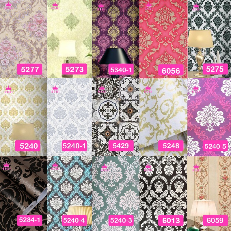 Wallpaper Sticker 9mx45cm Bervariasi Motif / Wallpaper Sticker Termurah / Wallpaper Merk BOBI