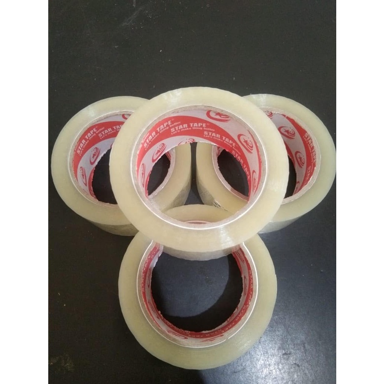 

LAKBAN MERK STAR TAPE 45MM X 90 YARD HARGA SUPER MURAH