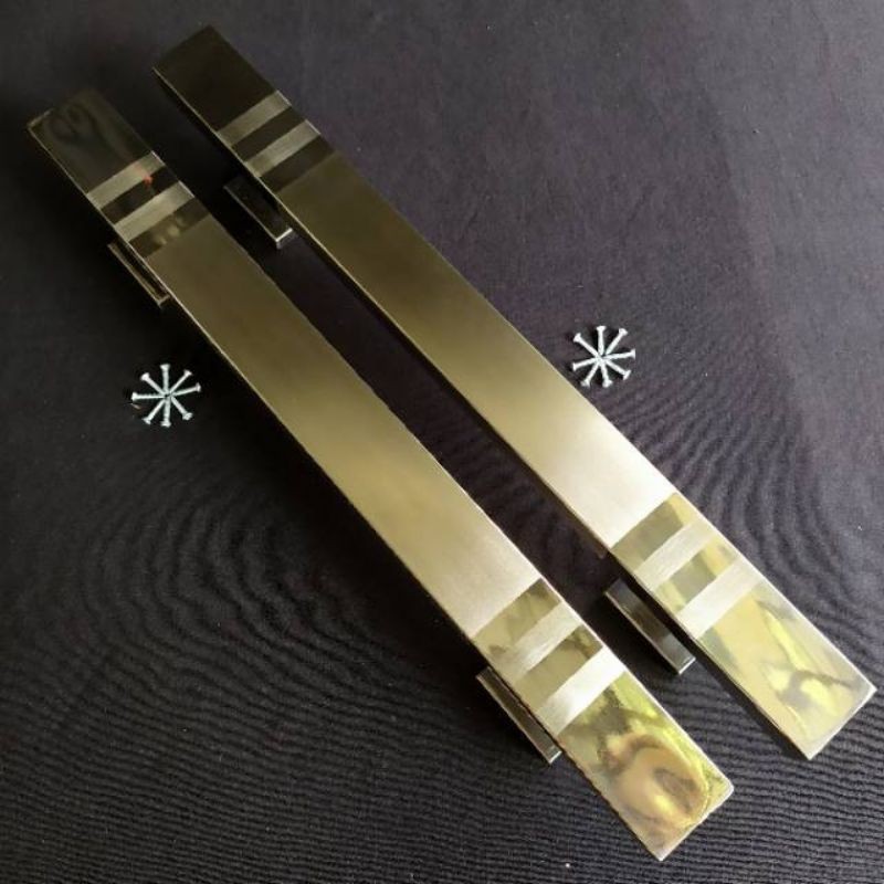 handle pintu kupu tarung 45 cm minimalis door pull stainless gagang tarikan pintu