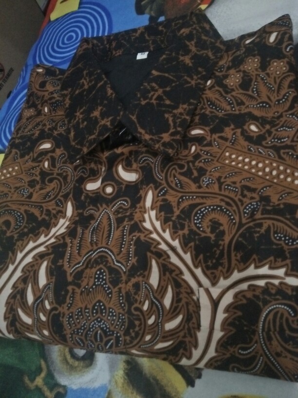 Kemeja Batik Pria Lengan Panjang Motif Andara Full Furing Katun Halus