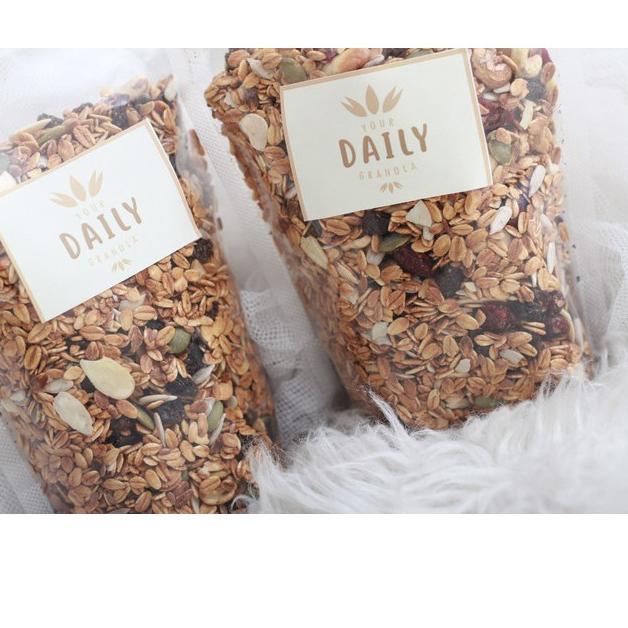 

Kirim Sekarang 7H0T9 Granola 1 KG Crispy Roasted (Crunchy Mix) by YDG - Cereal Enak 35 ❀Baru