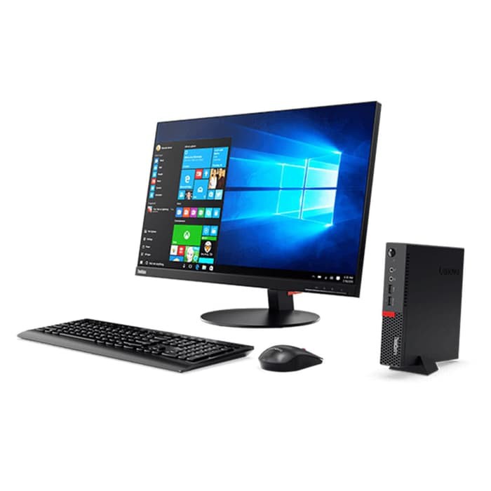 PC Lenovo Think Centre M710Q-0LIA - Intel Core i5-7400T - 4GB - 1TB - DVD - 19.5" - DOS