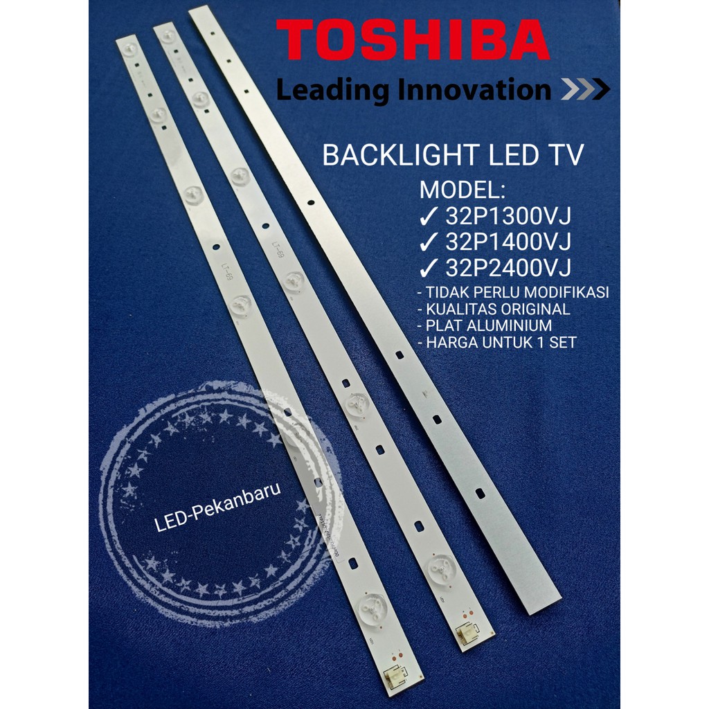 BACKLIGHT LED TOSHIBA 32P1300VJ 32P1400VJ 32P2400 32P1300 32P1400 BL
