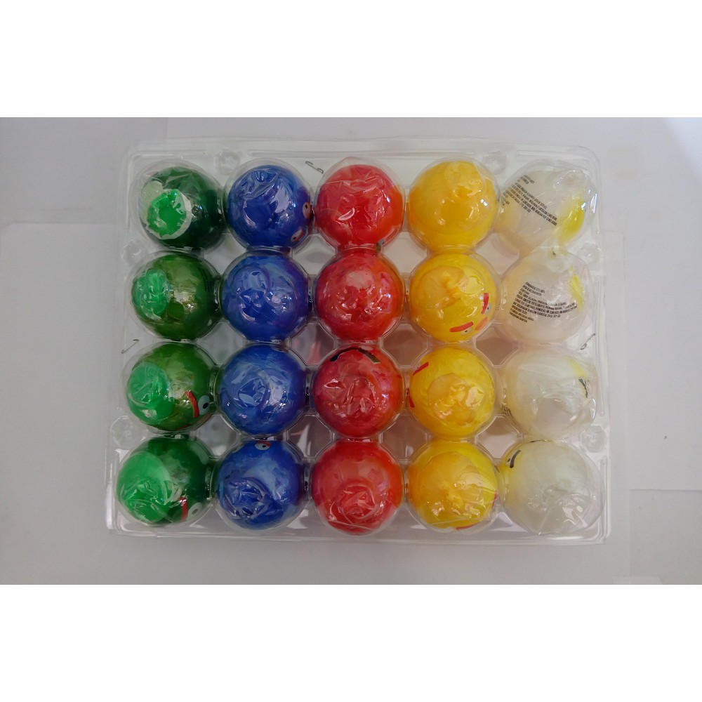 MAINAN TELUR ANGRY BIRD + PERMEN I PAK ISI 20 PCS