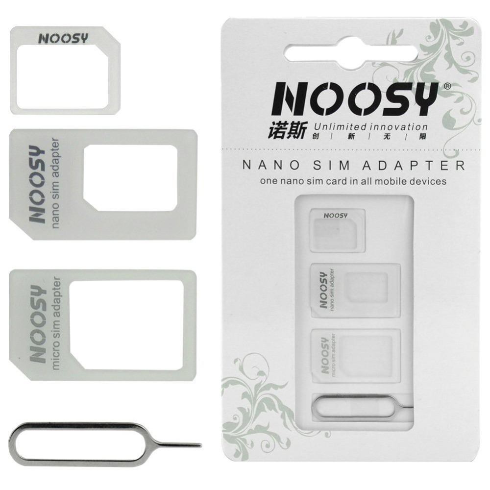 Noosy Simcard Ejector / Sim Ejector / Sim adapter / Simcard Adapter + Jarum Tusuk Sim Card 4 IN 1