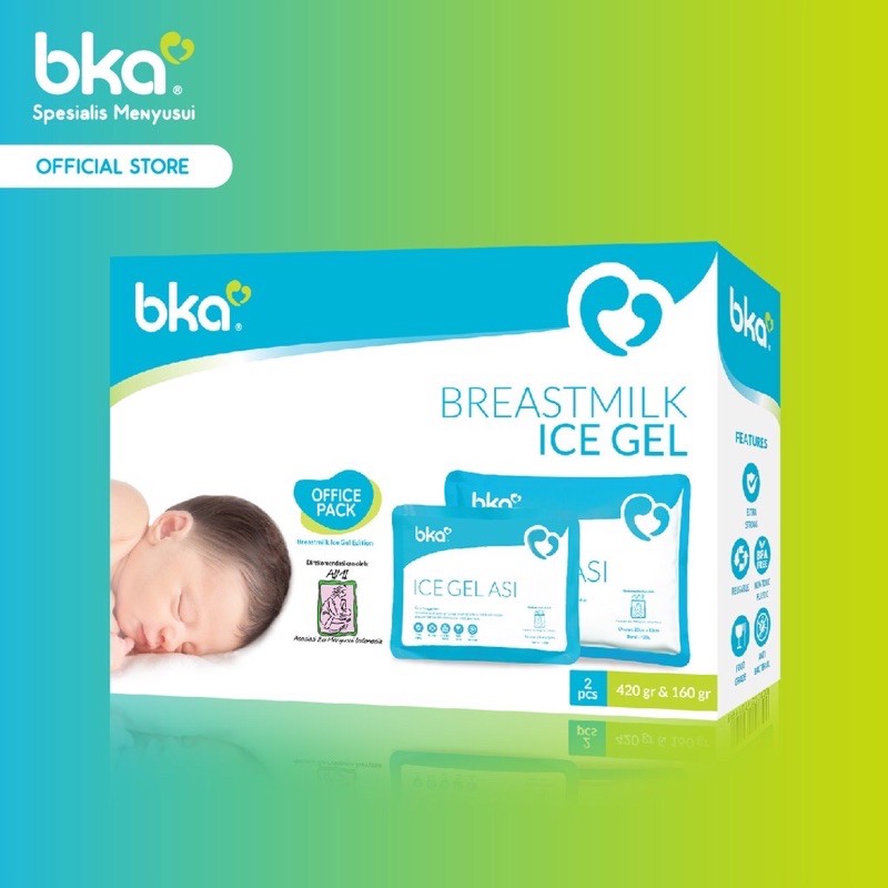 BKA Ice Pack Gel ASI Office pack 420gr &amp; 160gr