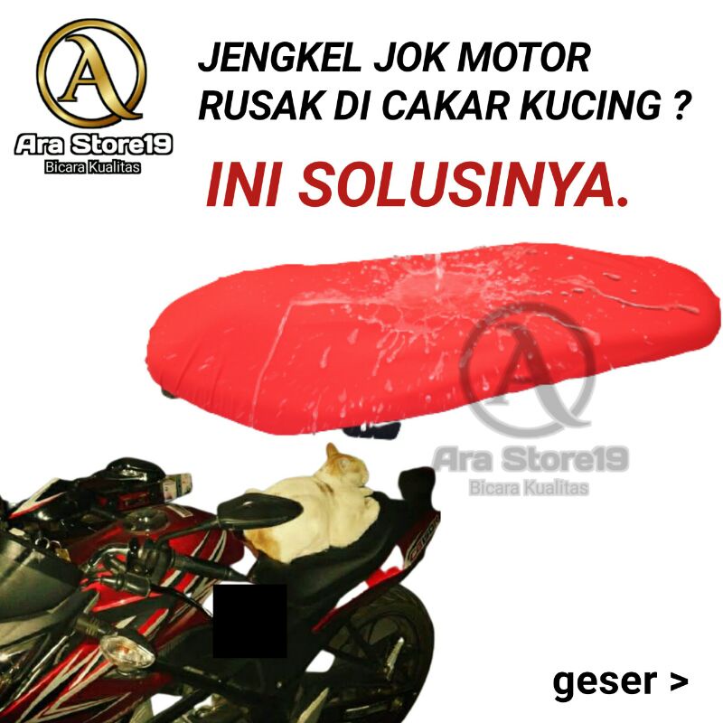 (GROSIR) SARUNG COVER JOK MOTOR MATIC BEBEK TERMURAH UNIVERSAL / Terlaris.