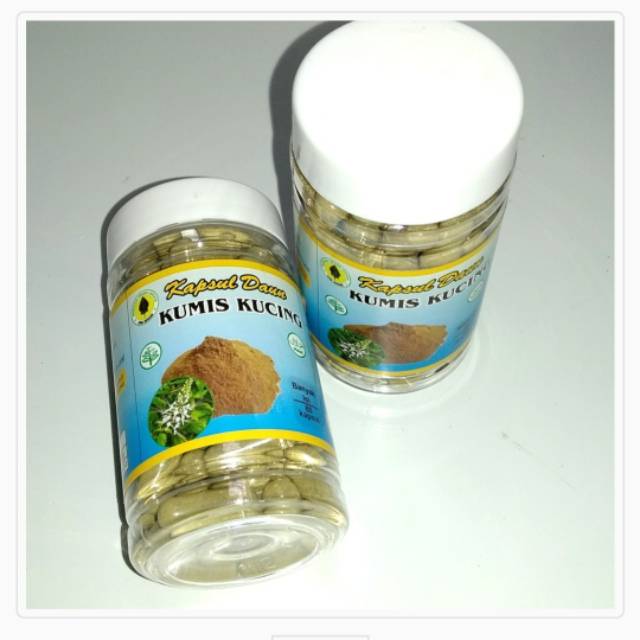 Kapsul Herbal Kumis kucing isi 80 Kapsul