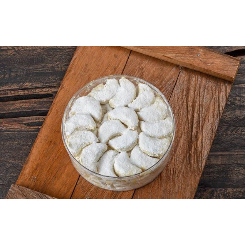 

kue putri salju home made
