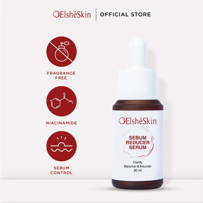 ElsheSkin Sebum Reducer Serum BPOM