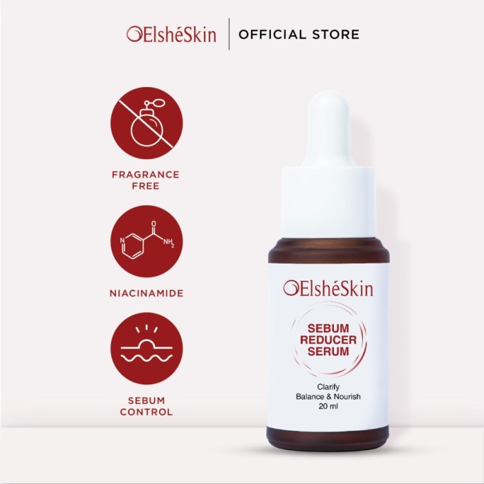 ElsheSkin Sebum Reducer Serum BPOM