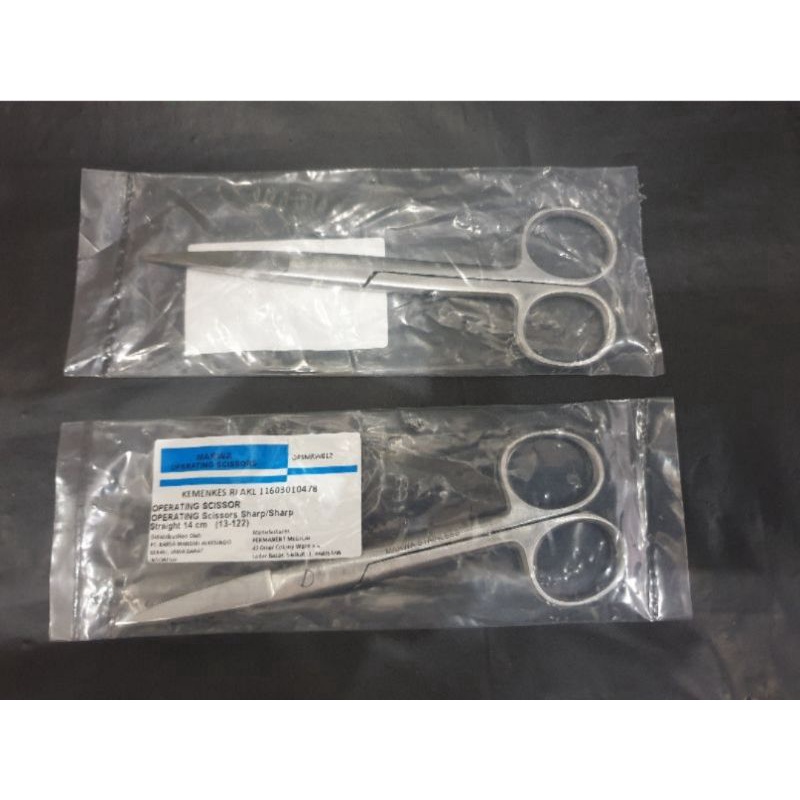 

gunting lurus tajam-tajam 14cm